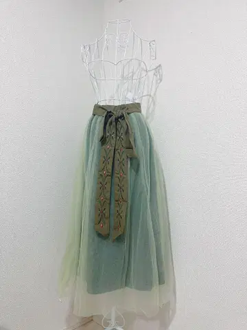 [ 미사용 새상품 ] 치하루 x 시마무라 콜라보 아나 스커트