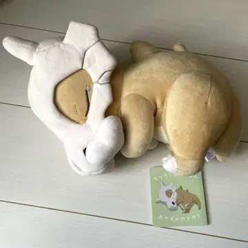 말랑말랑 봉제 인형 Pokemon Sleep 오야스미 카라카라 택 포함