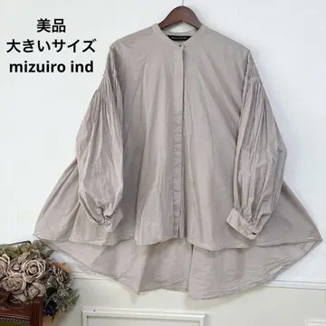 새상품급 빅 사이즈 mizuiro ind 코튼 튜닉