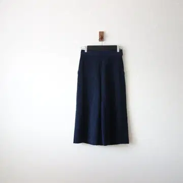MACPHEE/SUMMER SUEDE 와이드 크롭 팬츠