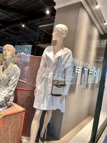 ETRO 화이트 원피스 드레스