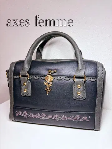axes femme 2way 숄더백 핸드백 블랙백