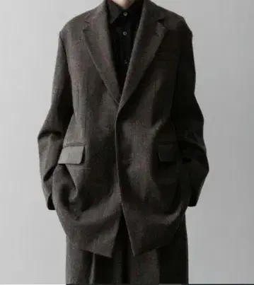 ssstein OVERSIZED SINGLE LONG JACKET