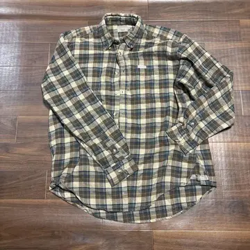 CHEVIGNON 체크 무늬 플란넬 셔츠 L 사이즈
