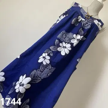 유카타 리메이크 1744 유카타 옷감 넉넉한 튜닉 원피스 기장 95cm