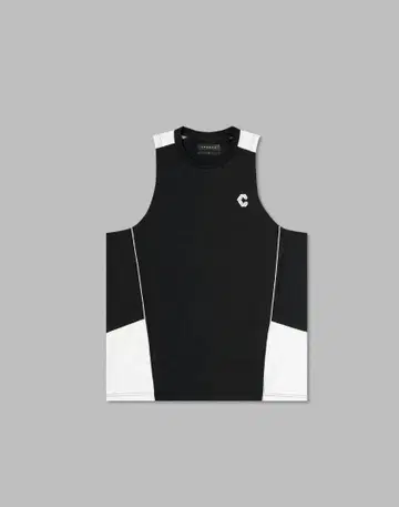 CRONOS 탱크탑 블랙/화이트