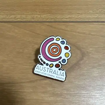 호주 파빌리온 EXPO 2025 핀 배지