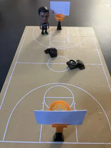 nba ballers 올코트 세트. 웨벤야마는 포함되지 않습니다.