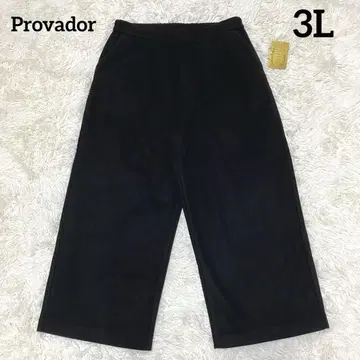 프로바돌 와이드 팬츠 QVC 블랙 3L 60 블랙