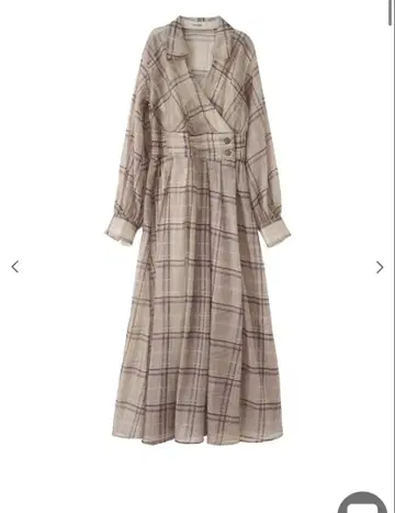 코코딜 체크 셔츠 원피스 COCO DEAL 1 사이즈