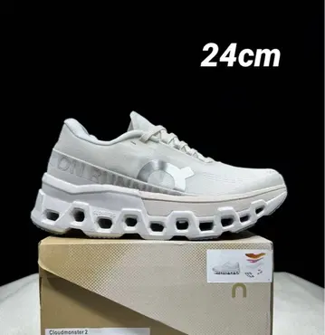 ON cloudmonster 2 러닝화 화이트 24cm