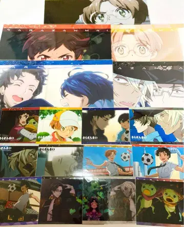 사라잔마이 노이타미나 카페 브로마이드 런치매트 세트