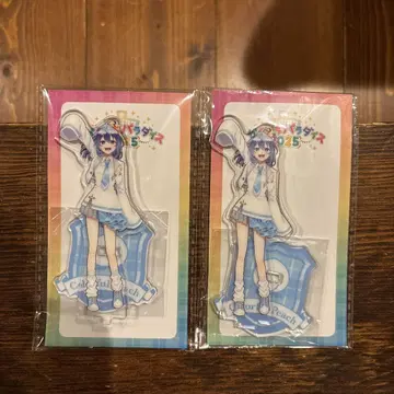 컬러풀 피치 루나 아크릴 스탠드 카라피치 파라다이스 2개 세트