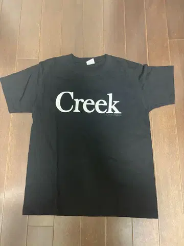 Creek Angler 블랙 T셔츠 M