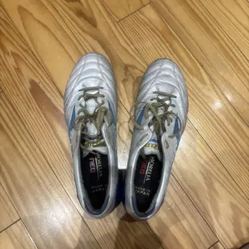 Mizuno 축구화 일본제 화이트/블루 28.5cm
