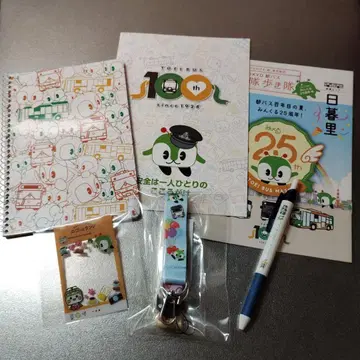 민쿠루 넥스트랩 노트 볼펜 100주년 도쿄도 버스 도에이 버스