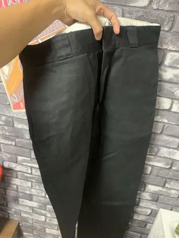 Dickies 874 오리지널 핏 워크 팬츠 블랙