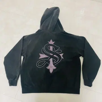 Supplier 집업 후드티 핑크
