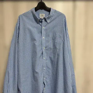 L.L.Bean 체크 무늬 긴팔 셔츠 XL-TALL