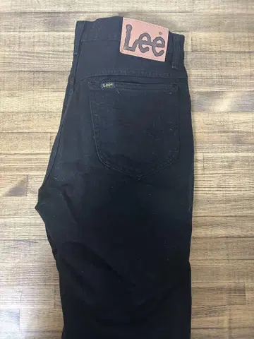 리 블랙 데님 팬츠 31
