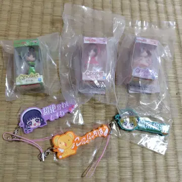 CC 사쿠라 Qposket 피규어 + 키링 세트 상품