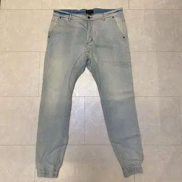 ZANEROBE 라이트 블루 조거 팬츠 w36