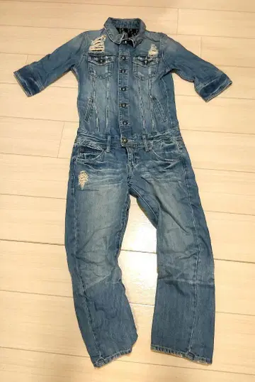 CECIL MCBEE 데미지 데님 올인원