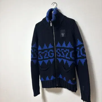 지스타로우 카우친 니트 자켓