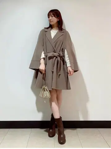 스나이델 SNIDEL 아우터 리버 플레어 코트