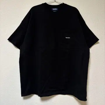 NAUTICA/노티카 TOO HEAVY 포켓T셔츠 블랙 L
