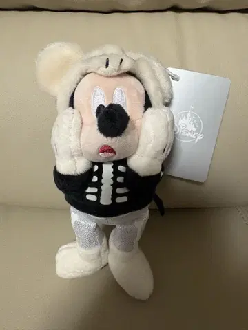 미키 봉제 인형 키링 키체인 분장 HALLOWEEN
