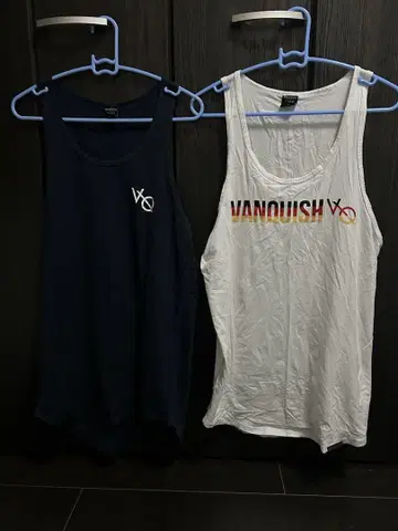 VANQUISH 탱크탑 2개 세트
