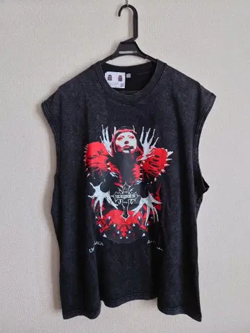Lady GAGA The Mayhem Tour 슬리브리스 T셔츠