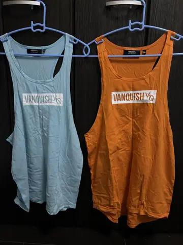VANQUISH 탱크탑 2종 세트