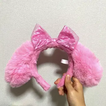 산리오 퓨로랜드 마이멜로디 마이멜로디 복슬복슬 머리띠