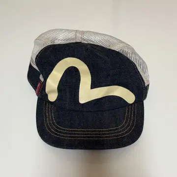 에비수 EVISU 데님 메쉬 캡