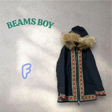 BEAMS BOY 빔즈 보이 로리안 모즈 코트 F