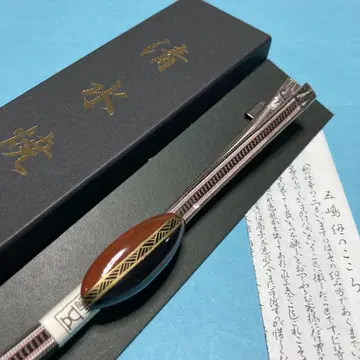 허리띠 고토히모 오비 고정 띠 시미즈야키 추상 패턴 새상품 No.2108