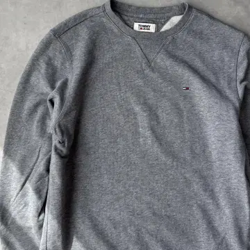 14334 TOMMY HILFIGER 자수 로고 맨투맨