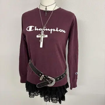 champion 맨투맨 긴팔 보르도 페어리 그런지 아카이브