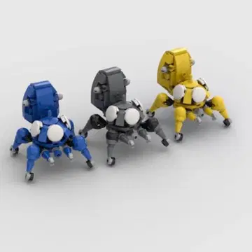새상품 레고 LEGO 블록 호환 타치코마 3체 세트 공각기동대