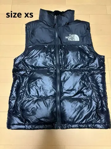 THE NORTH FACE 눕시 블랙 다운 베스트 xs