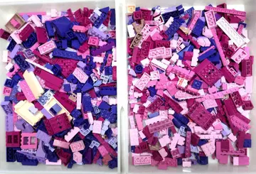 LEGO 1킬로 프린세스 컬러 블록 대량 세트