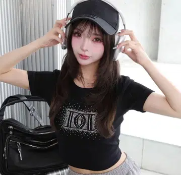 Darich 샤이니 DD 로고 컴팩트 T셔츠 패션