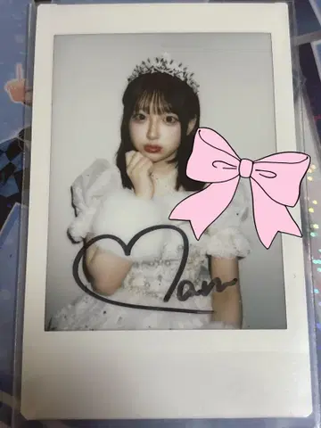 사쿠라바 하루카 생일 축하 폴라로이드