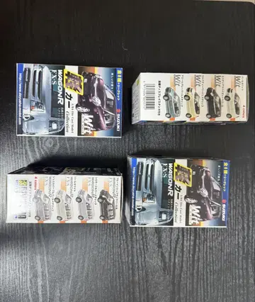 스즈키 경 자동차 미니카 4세트