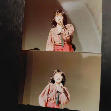 영원한 아이돌 라이브 퍼포먼스 사진 2장 세트 오카다 유키코
