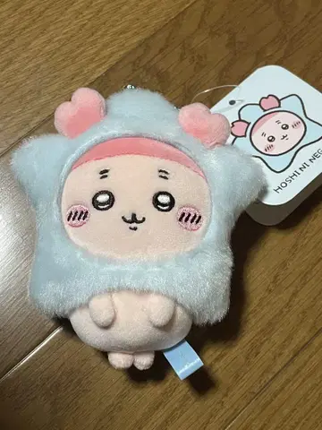 치이카와 (먼작귀) 별에 소원을 헌책방 카니짱 마스코트 미사용 택 포함