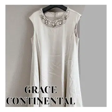 GRACE CONTINENTAL 슬리브리스 원피스