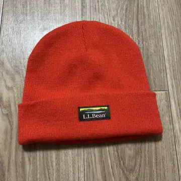 L.L.Bean 빨간색 니트 모자 비니